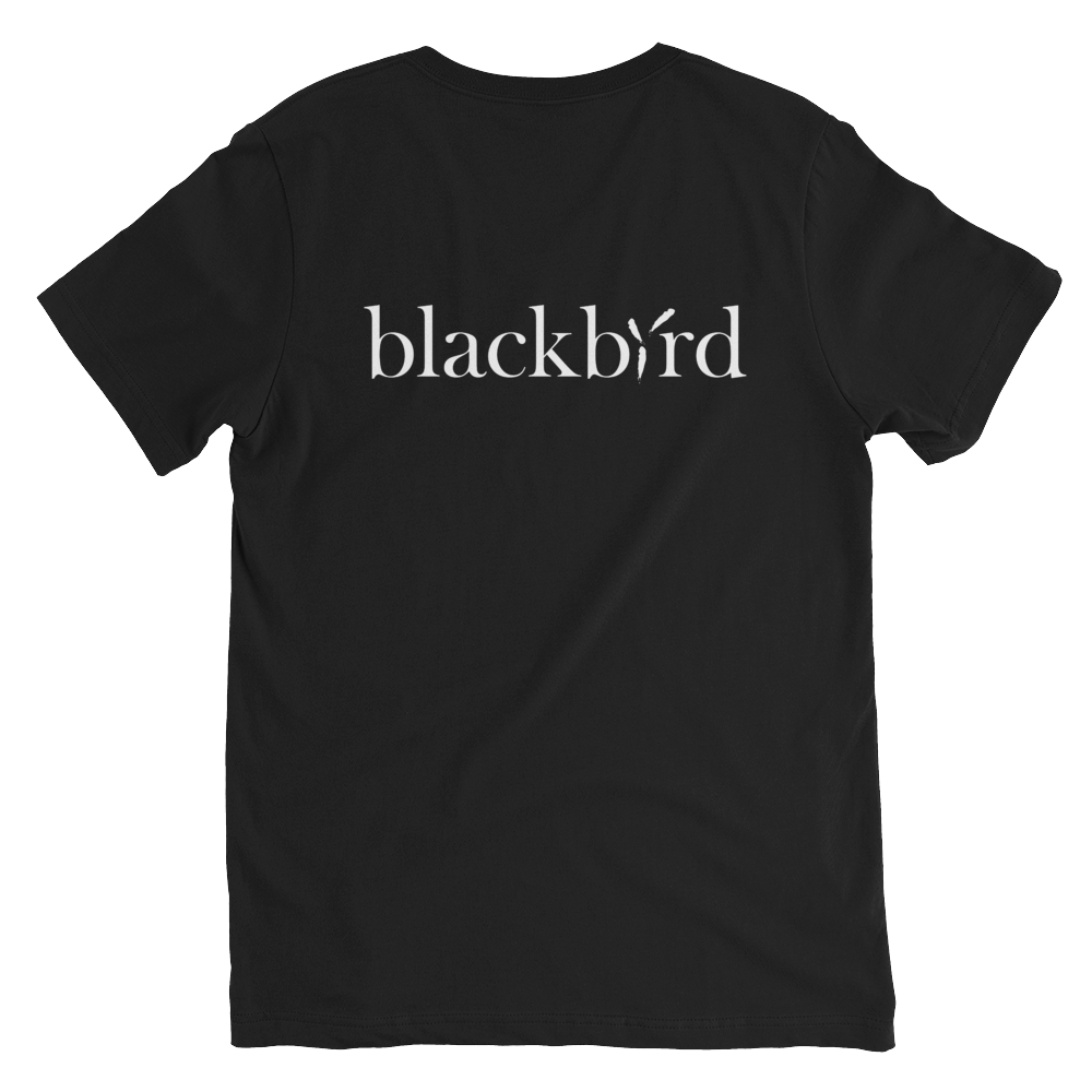 Blackbird Bird Feet V-Neck, Unisex